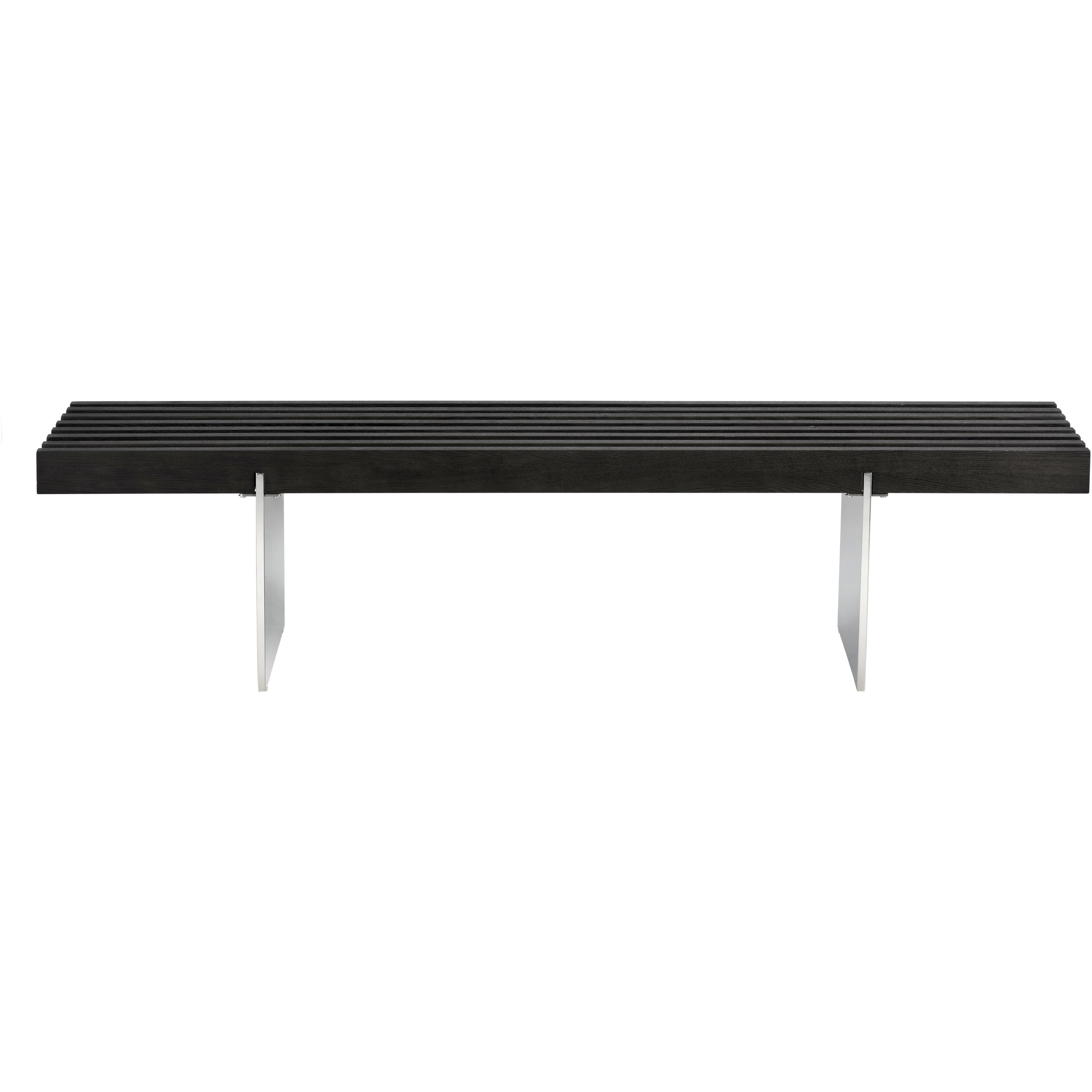 Atticus Black / Polished Bench